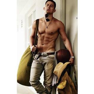 Channing Tatum - Shirtless filmplakat
