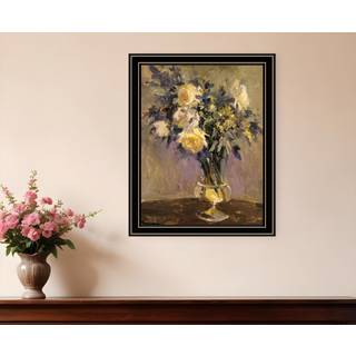 Aftenvase sort indrammet printv?gskunst