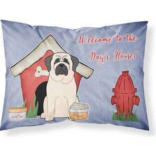 Caroline's Treasures Dog House Collection Mastiff White Fabric Standard Pillowcase BB2771Pillowcase
