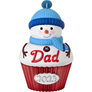 Hallmark keepsake julepynt 2023 far cupcake familie gaver
