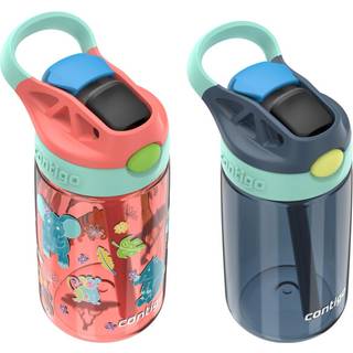 Contigo b?rn vandflaske med redesignet autospout halm 14 oz 2-pack