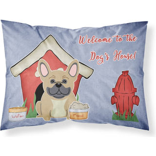 Caroline's Treasures Dog House Collection French Bulldog Cream Stof Standard Pillowcase BB2764Pillowcase