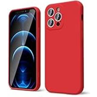 oakxco til iPhone 12 Pro Case Flydende Silikone Bld Gummi Gel Elegant stetisk Grundlggende Enkelt Cover Sd Tynd Slank TPU Mat Ensfarvet Almin