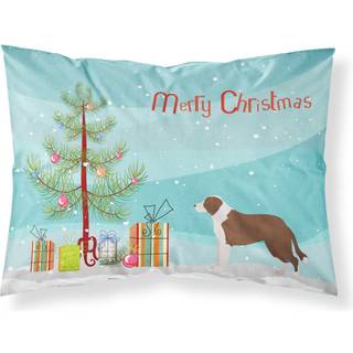 """" Caroline's Treasures Borador Christmas Tree Fabric Standard Pillowcases multicolor """"