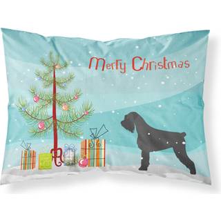 Caroline's Treasures Christmas Tree Giant Schnauzer Merry Fabric Standard Pillowcase BB2991Pillowcase