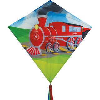 I brisen 3285 - Tog 30 tommer diamant drage - Sjovt flyvende drage