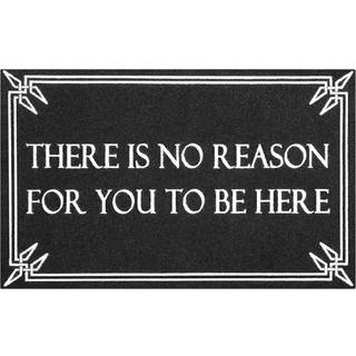 Ford?rsm?tte Holdbare Indend?rs Udend?rs m?tter Der er ingen grund til at du skal v?re her Sort Store hovedd?rsm?tter Indend?rs skridsikker gummi