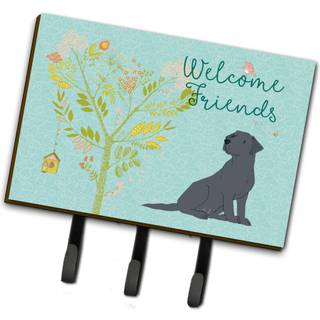"""" Caroline's Treasures byder venner Black Labrador Retriever Wall Hook Triple Multicolor """"