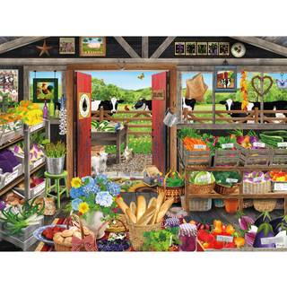 CEACO - Tracy Flickinger - Country Market - 500 Piece Jigsaw Puzzle