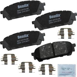 Bendix Priority1 CFC1004 Keramiske bagbremseklodser til Saab 9-2X 2006-2005 Subaru Forester 2008-2004 Impreza 2007-2004