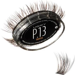 Lashify Plushy 13 mm Gossamer vipper i trffelfarve Easy DIY falske vipper for et voluminst, men stadig naturligt look