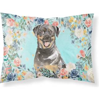 """" Caroline's Treasures Rottweiler Fabric Standard Pillowcases multicolor """"
