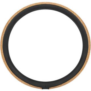 BDK Bling Bling Glitter Diamond Leather Ratted med 9 r?kker Crystal Rhinestones Passer til hjul 14,5-15 tommer til kvinder/piger krystal rhinesto