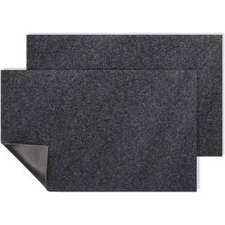 AAZZKANG DØR MAT 2 PAKK Non Slip Indoor Outdoor Doormat Utility Multi-Purpose Mats Ultra Absorb MUD Let at rengøre velkomstmåtte til indgangsfron