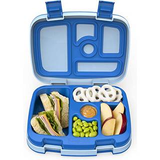 Bentgo Kids Children s frokostboks-Lækagebestandig 5-rum Bento-stil børneboks-ideelle portioner i alderen 3 til 7-BPA-fri opvaskemaskine Safe Foo