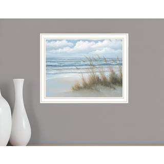 Hav havre hvid indrammet printv?gskunst