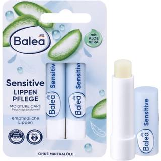 Balea læbepleje følsom fugtighedsfugtighedsbelægning med aloe vera 9,6 g (pakke med 2) - tysk produkt