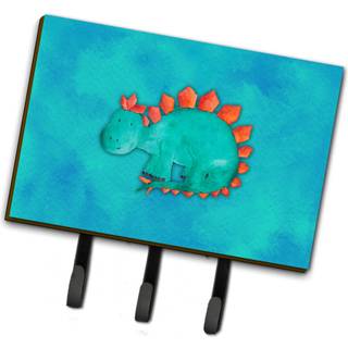 """" Carolines skatte stegosaurus akvarelvægkrog tredobbelt flerfarvet """"