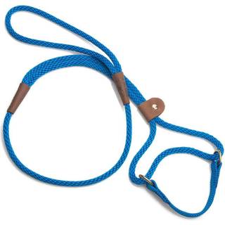 Mendota Pet Dog Walker Martingale Style Leash - Leash & Collar Combo lavet i USA - blå 1/2 i x 6 ft - til store racer