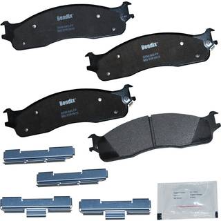 Bendix Priority1 CFM965 Semi-Metallic Front Brake Pads til Dodge Ram 1500 2008-2006 RAM 2500 2008-2003 RAM 3500 2008-2003 RAM 4000 2008-2005