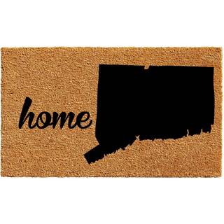 Calloway Mills 105181830 Connecticut Doormat 18 """" X 30 """" Natural/Black