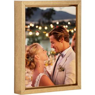 Kate og Laurel Custom trykt indrammet l?rred v?gkunst 8x10 lyse guld sylvie personligt l?rred print med dit foto til sovev?relse eller stue galle