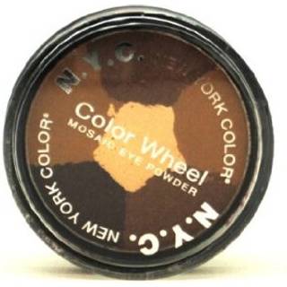 NYC Color Wheel Mosaic Eye Powder 820b Brown Sugar
