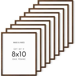 Haus og nuancer valnød 8x10 væg billedramme - sæt af 1 8x10 trærejsramme. Rustik 8x10 Billedrammer 8x10 Træbillede Rammer moderne billedramme 8x1