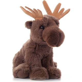 PETTING ZOO MOOSE POFFED DYR PLUSHIE GAVER TIL Kids Wild Onez Babiez Wildlife Animals Moose Plush Toy 6 inches