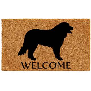 Calloway Mills AZ105701729 Bernese Mountain Doormat 17 """" X 29 """" Natural/Black