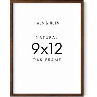 Haus og nuancer 9x12 Billedramme - 9 x 12 Frame Træbillede Rammer til håndværk 9x12 Frame Træbillede Rammer 9 x 12 Billeder Ramme Naturlige træra