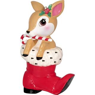 Hallmark Keepsake Christmas Ornament 2024 Vintage Rensdyrporcel?nsgaver til juleelskere