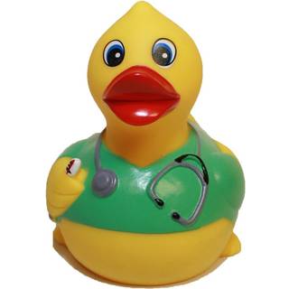 Mortentr gummi ?nder familie sygeplejerske gummi and brand leget?j badekar gummi ?nder, der knirk gummi ducky gave f?dselsdag baby brusebad alle