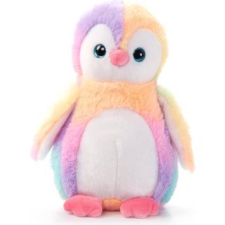 Petting Zoo Penguin Fyldt Animal Plushie Ombrez Animals Rainbow Penguin Plush Toy 9 Inches