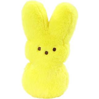 Animal Adventure | Shaggy Bunny Peeps | 9 samleobjekter | Bright Yellow Bunny