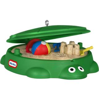 Hallmark Keepsake juleornament 2024: Little Tikes Turtle Sandbox - Sjove gaver til børn