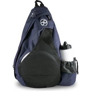 Infinite Discs Slinger Deluxe Disc Golf Rygs?k til hurtig diskopbevaring 12 diske i din taske (kul sort)