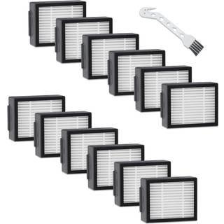 12-pack højeffektiv filtre Udskiftning kompatibel til iRobot Roomba E i J-serie I1 I1 i3 i3 i4 i5 i5 i6 i6 i7 i7 i8 i8 e5 E6 E7 J5 Robot vakuumti