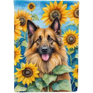 Carolines skatte dac6024chf belgisk tervuren i solsikker hus flag stor veranda ærme pol dekorativt uden