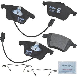 Bendix Priority1 CFM915 Semi-Metallic Front Brake Pads til Audi A4 2006-2005 A4 Quattro 2006-2005 A6 2004-2002 A6 Quattro 2004-2002 A6 Quattro 20
