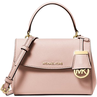 MK Ava Extra-Small Saffiano Leather Crossbody - Pink - Michael Kors - ONE SIZE