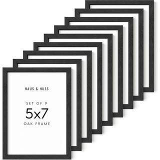 Haus og nuancer sort 5x7 billedramme sæt med 9-5x7 fotoramme 5x7 rammer til billeder 5 af 7 billedramme træ 5 x 7 rammeindretning vægrammer 5x7 k