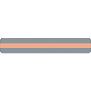 Ashley Productions Defer Strip Reading Guide 1.25 """" X 7.25 """" Peach Ash10811