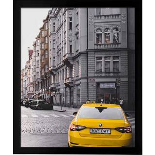 Golden State Art 20x24 Tr?billede med ?gte glas - v?gmontering (sort)