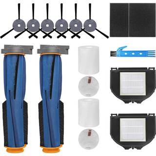 Theresa Hay Replacement Parts til Shark AV2310AE Matrix RV2310AE (ikke RV2310) Matrix Robot Vacuum Cleaner 14 Packs 2 Hovedb?rster 2 Filtre 6 sid