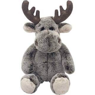 Mon Ami Marley The Moose Fyldt dyr - 12 Cuddly & Soft Wild Moose Plush Toy For Kids Realistic Fyld Animal Gifts To Kids