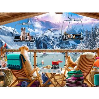 CEACO - Ski Chalet - 300 stykke puslespil