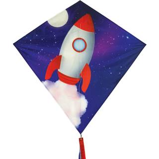 I brisen 3319 - Rocket 30 tommer Diamond Kite - Fun Easy Flying Kite