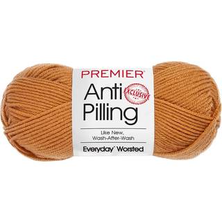 Premier garn Anti-Pilling Everyday Worsted Yarn Soft Acrylic Garn Ideal Yarn til h?kling og strikemaskine vaskbar 180 yds karamel