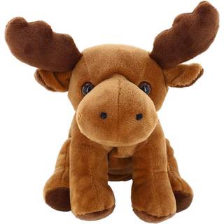 Plushland Beanie Moose sidder 7 """" Fyldt leget?j Plush Super Soft Winter Holiday (Benaie Moose)